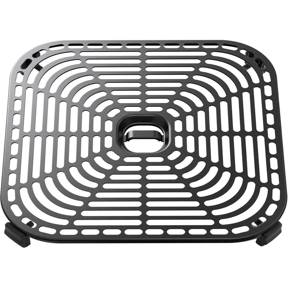 COSORI Turboblaze 6Qt Air Fryer Original Crisper Tray, Replacement Accessories for CAF-DC601-KUS Air Fryer, Ceramic, Non-Stick, Dishwasher-Safe, CRP-DC601RC-KUS, Dark gray