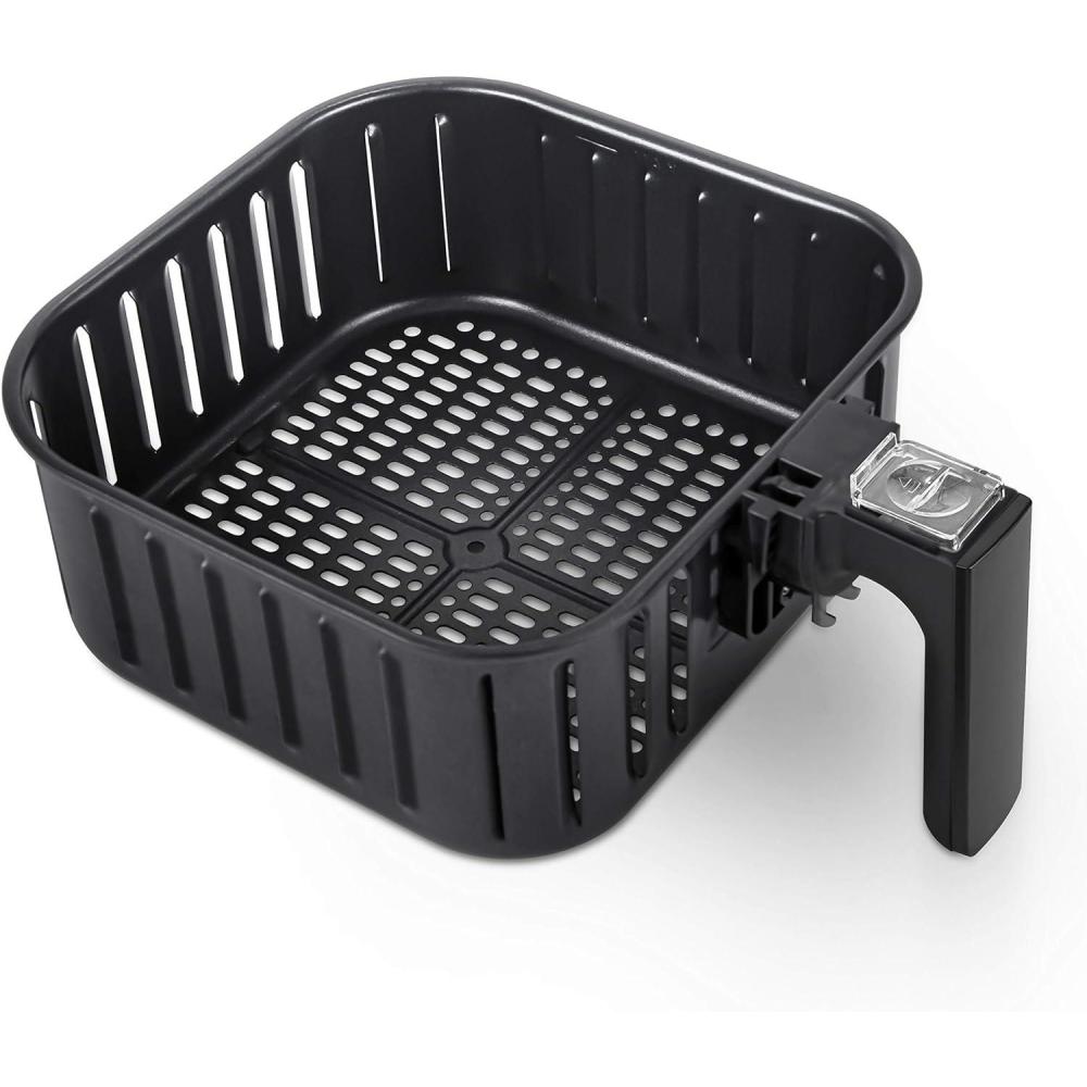 COSORI Air Fryer Accessories, Replacement 5.8QT Original Basket For COSORI CP358-AF, CS358-AF Air Fryers, Non-Stick, Dishwasher-Safe, CAF-P582B(Black)